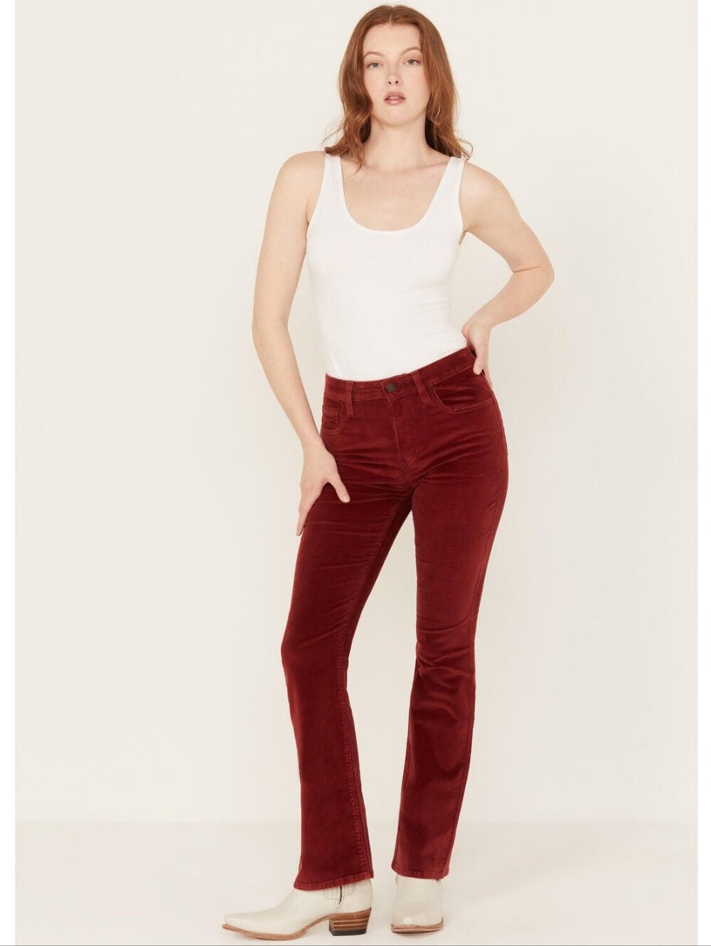 Levi's 725 Women's High Rise Bootcut Corduroy Jeans 29
